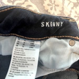 AE Dark Wash Skinny Jeans